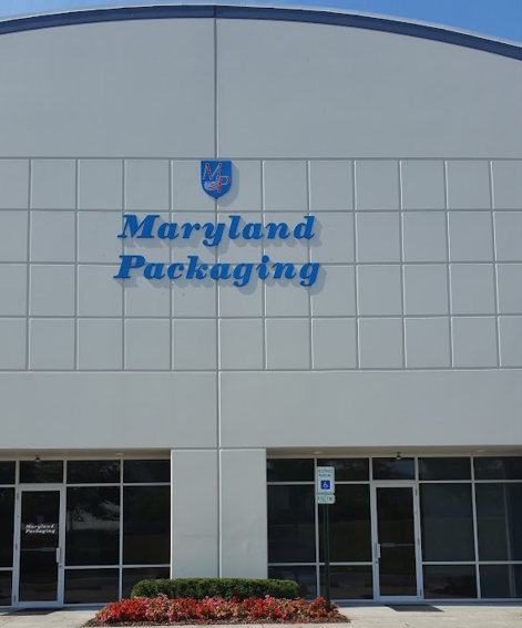 A building that has maryland packaging on it.